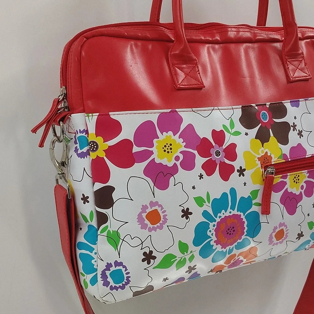 Jacqueline Savage Mcfee Laptop Case Colorful Floral